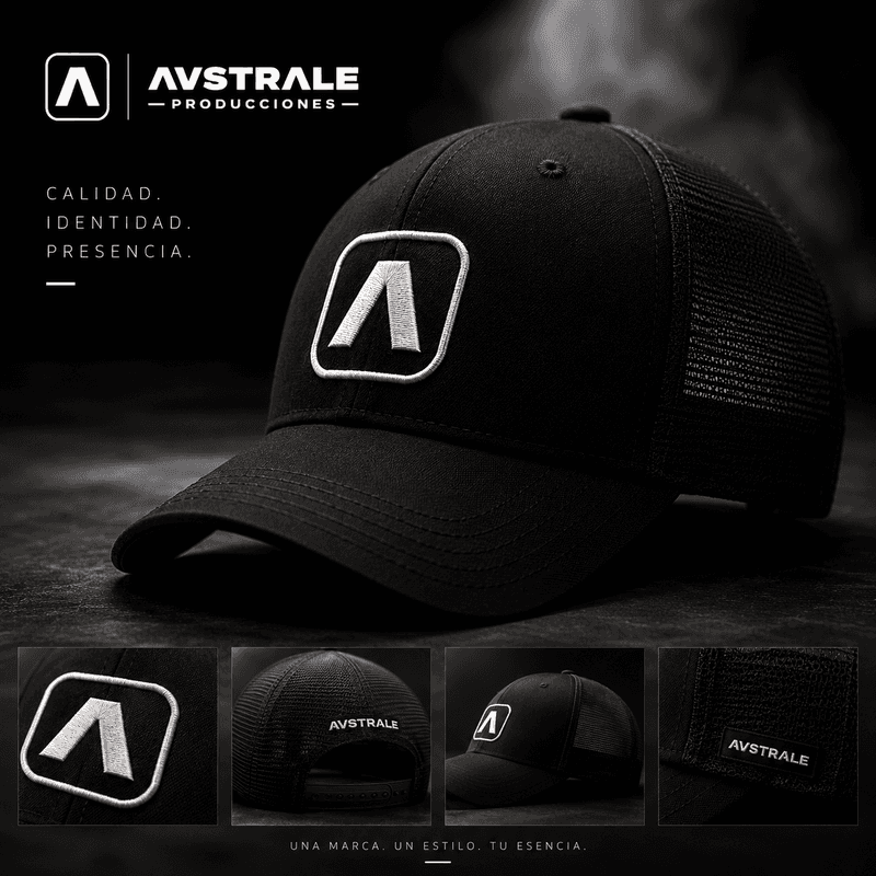 GORRA NEGRA AUSTRALE
